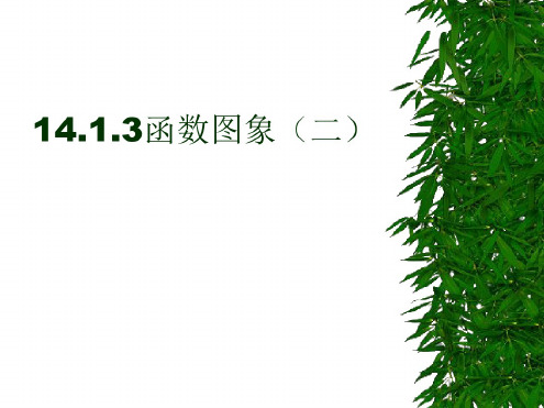 数学：14.1《变量与函数》(第4课时)课件(人教新课标八年级上)
