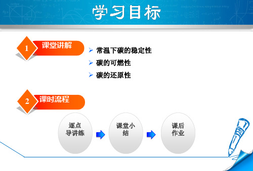 人教版九年级化学上册《碳的化学性质》ppt
