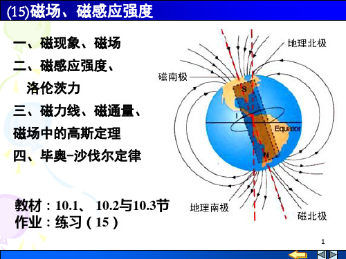 磁场、磁感应强度ppt课件