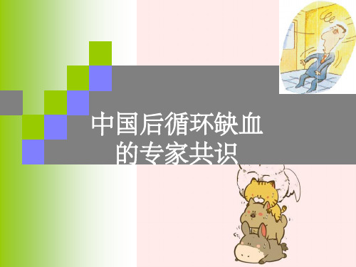 中国后循环缺血的专家共识