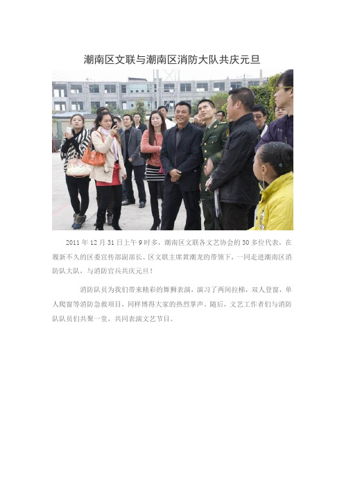 汕头市潮南区文联2012年度文艺主题活动剪影(图)