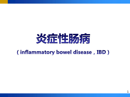 炎症性肠病IBDPPT课件