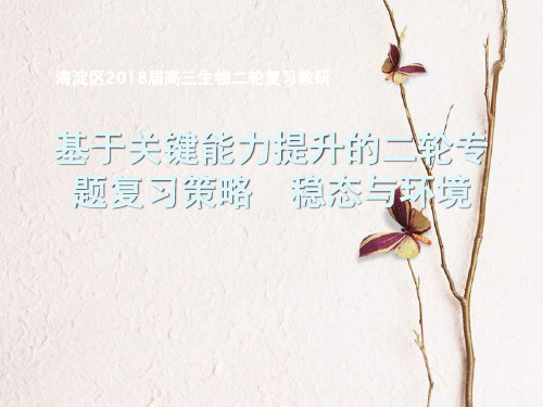 北京市海淀区高三生物二轮复习教研《稳态与环境专题》课件.pptx