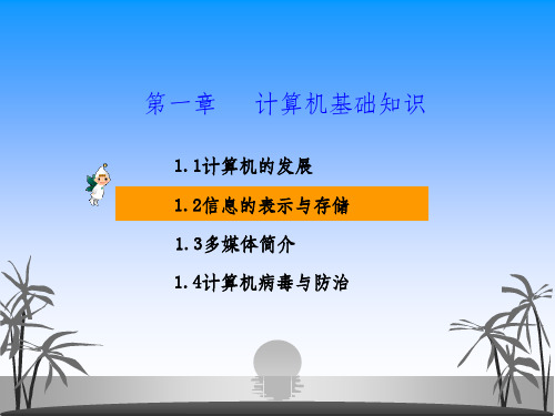 计算机信息的表示和存储ppt课件