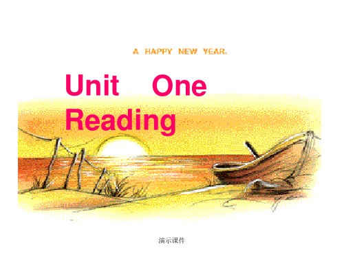 (人教版)高二英语选修7Unit1Reading-知识点课件(整理).ppt