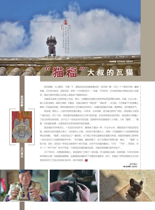 “猫福”大叔的瓦猫