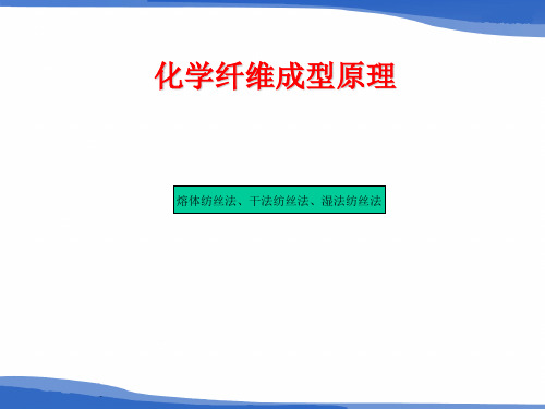 湿法成型原理