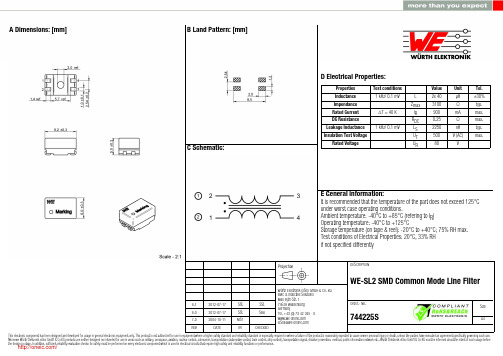 744225S;中文规格书,Datasheet资料