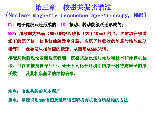 核磁共振第一节