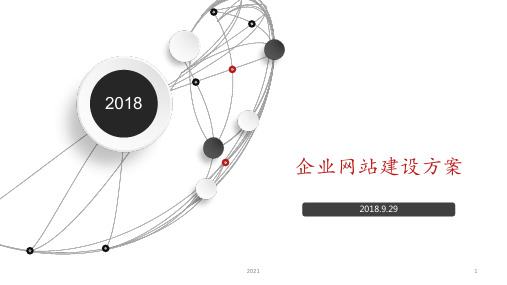 企业网站建设方案PPT课件