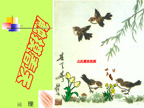 17_触摸春天课1精品PPT课件