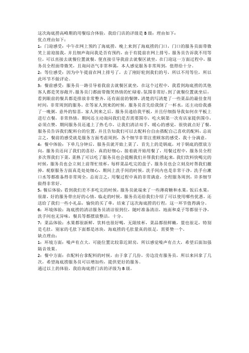 海底捞洞见者新版报告模板 (20)