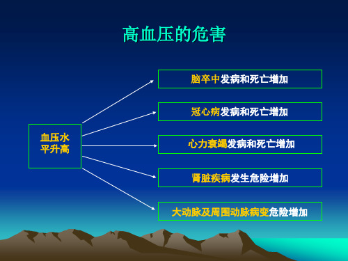 基本公共卫生服务培训(高血压患者健康管理)