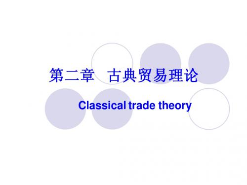 chapter2,Ricardian Model
