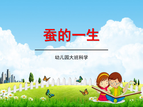 幼儿园大班科学《蚕的一生》教学课件精品PPT学前班儿童活动优秀公开课