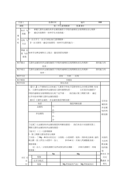 高一化学元素周期律5