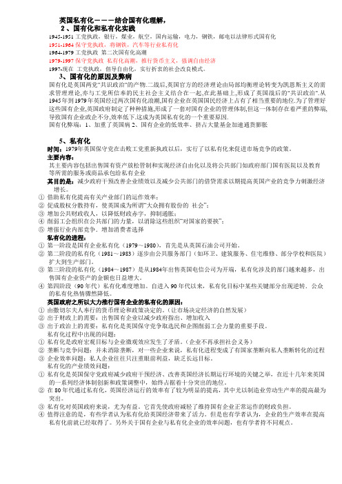 英国私有化