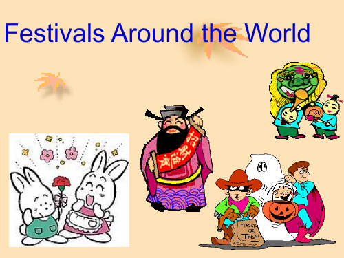 人教版高中英语必修三 Unit1 Festivals around the worldPPT课件