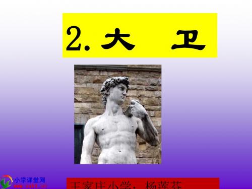2.《大卫》课件.