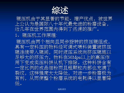 RP120-80辊压机更换辊子方案