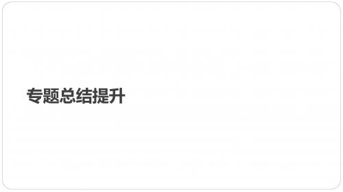 2018-2019学年苏教版必修2专题1微观结构与物质的多样性总结课件(15张)