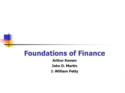 金融学基础 _Foundations_Of_Finance_CH14_FOF6