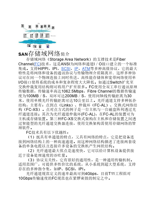 SAN存储域网络简介