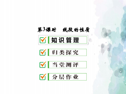 人教版-数学-七年级上册-4-2 第3课时 直线、射线、线段 课件