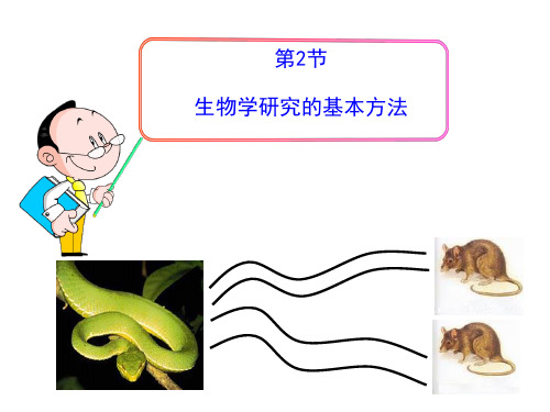 生物学研究的基本方法