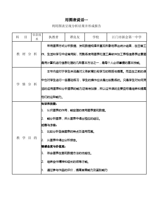 用图表说话