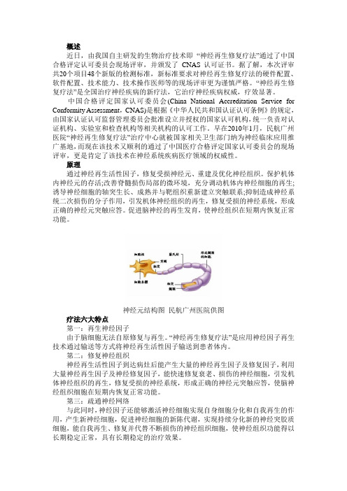 神经再生修复疗法