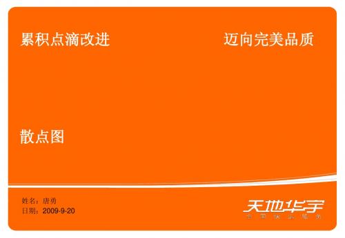 3散点图