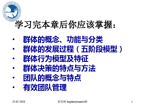 OB群体行为76页PPT
