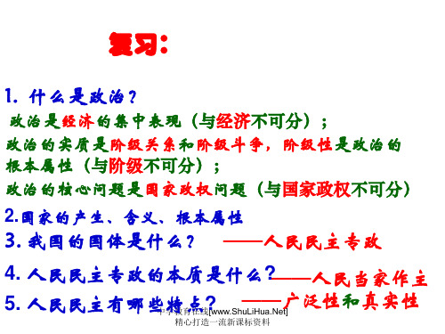高一政治崇尚民主与法制2(PPT)5-2