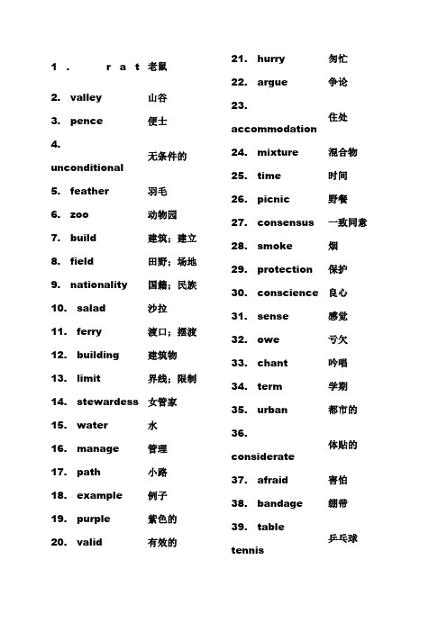 高考英语单词3500_(乱序版)【极力推荐】高考必备