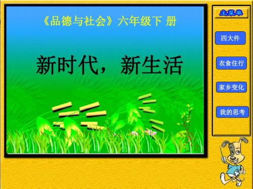 《新时代,新生活》课件1