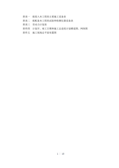 附表、附图