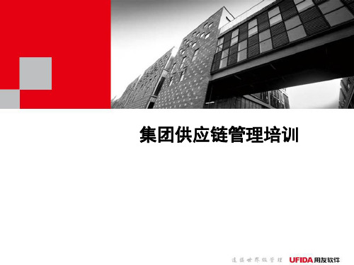 集团供应链管理培训(ppt 40页)