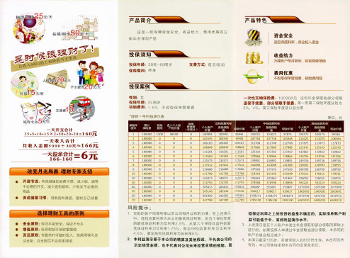 生命理财1号