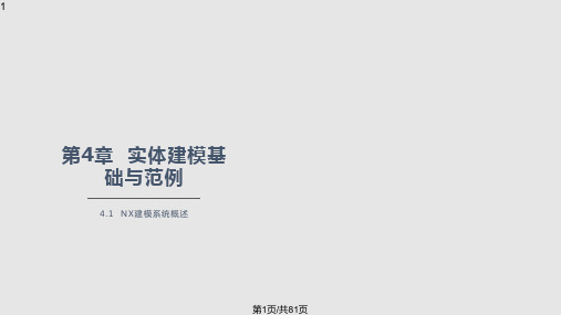实体建模基础与范例PPT课件