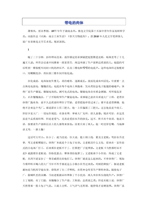 带电的肉体