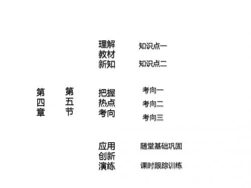 高中物理第四章力与运动第五节牛顿第二定律的应用课件粤教版必修1 (2)