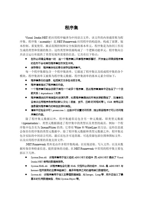 程序集