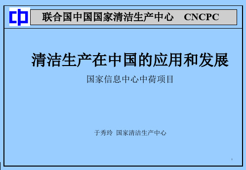 联合国中国国家清洁生产中心