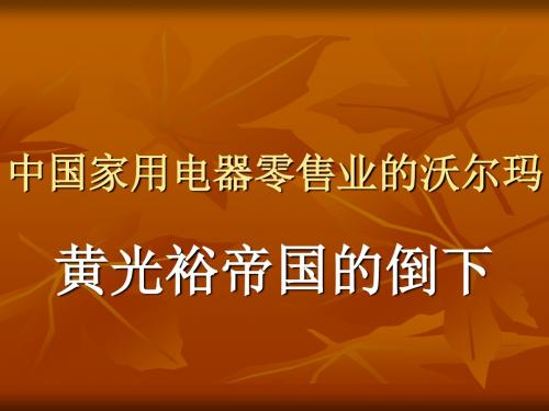 中国公司治理案例分析概述