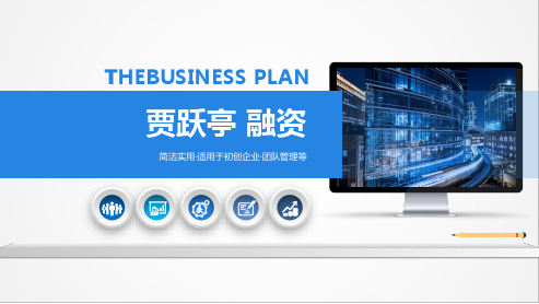 贾跃亭 融资ppt