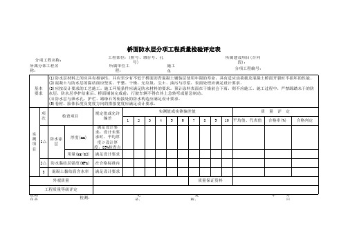 JTG F80∕1-2017公路工程质量检验评定表——桥梁工程96-113