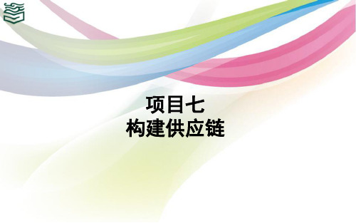 《物流基础》 PPT sm7 项目7任务3