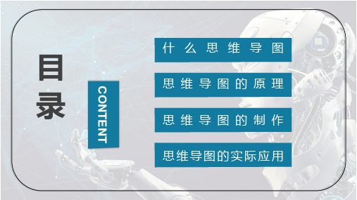 思维导图制作使用培训内容PPT演示