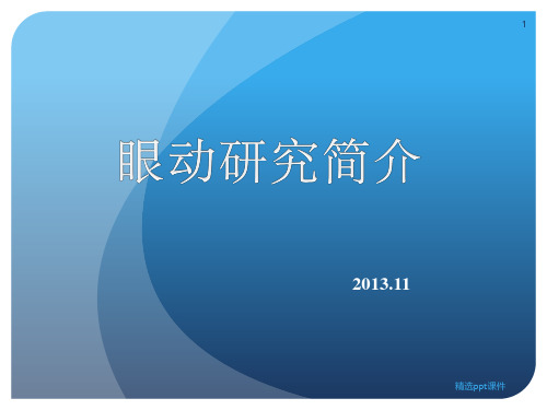 2013眼动研究简介 (2)